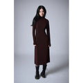 Robe Lurex - Chocolat