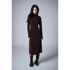 Robe Lurex - Chocolat