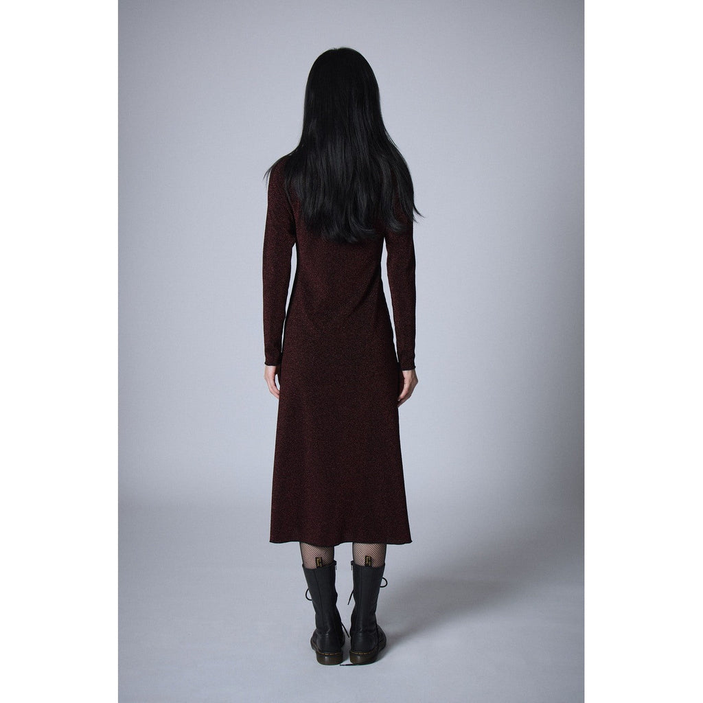 Robe Lurex - Chocolat