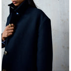 Manteau Droit Nicky - Nuit