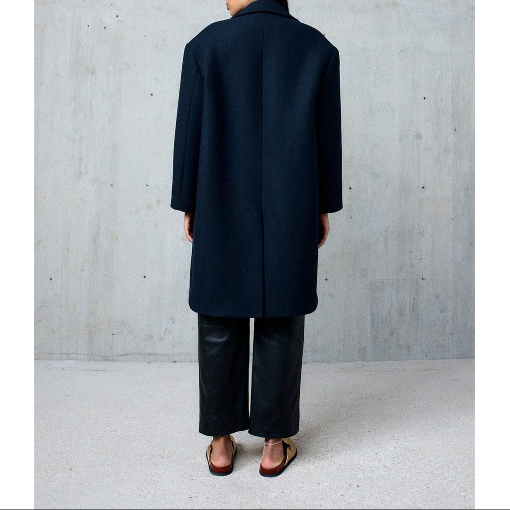 Manteau Droit Nicky - Nuit