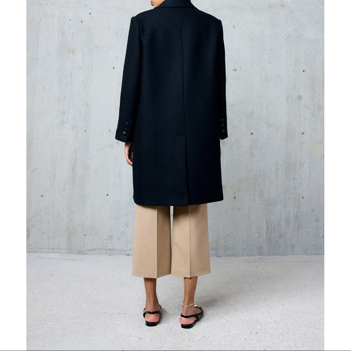 Nicky Short Coat - Black