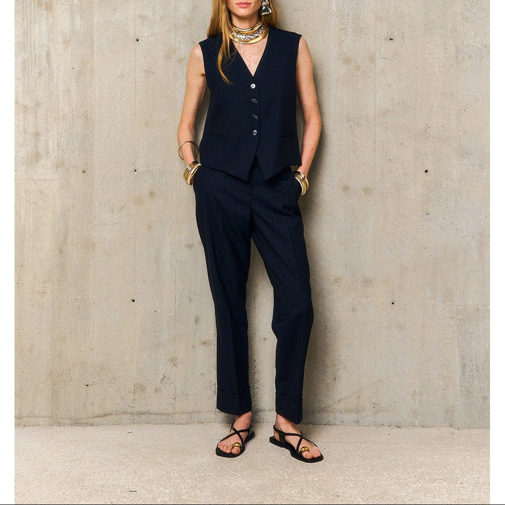 Pantalon Droit Chlotilde - Nuit