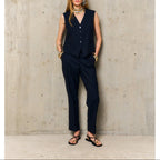 Pantalon Droit Chlotilde - Nuit