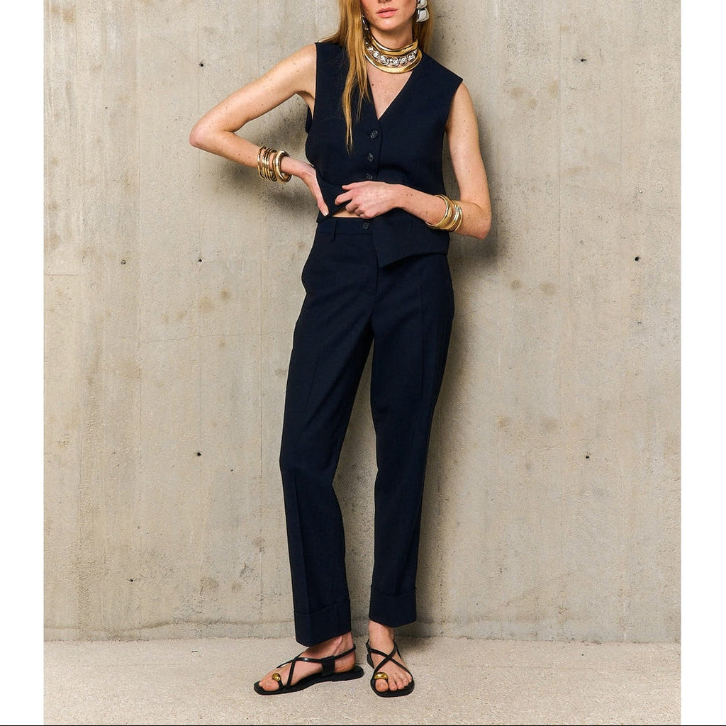 Pantalon Droit Chlotilde - Nuit