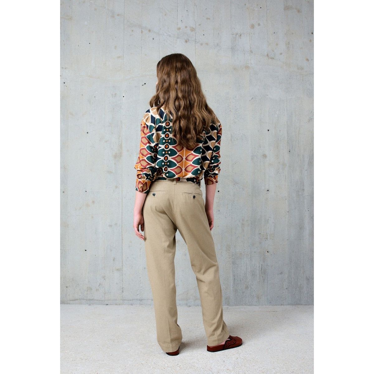 Blaire Straight Pants - Beige