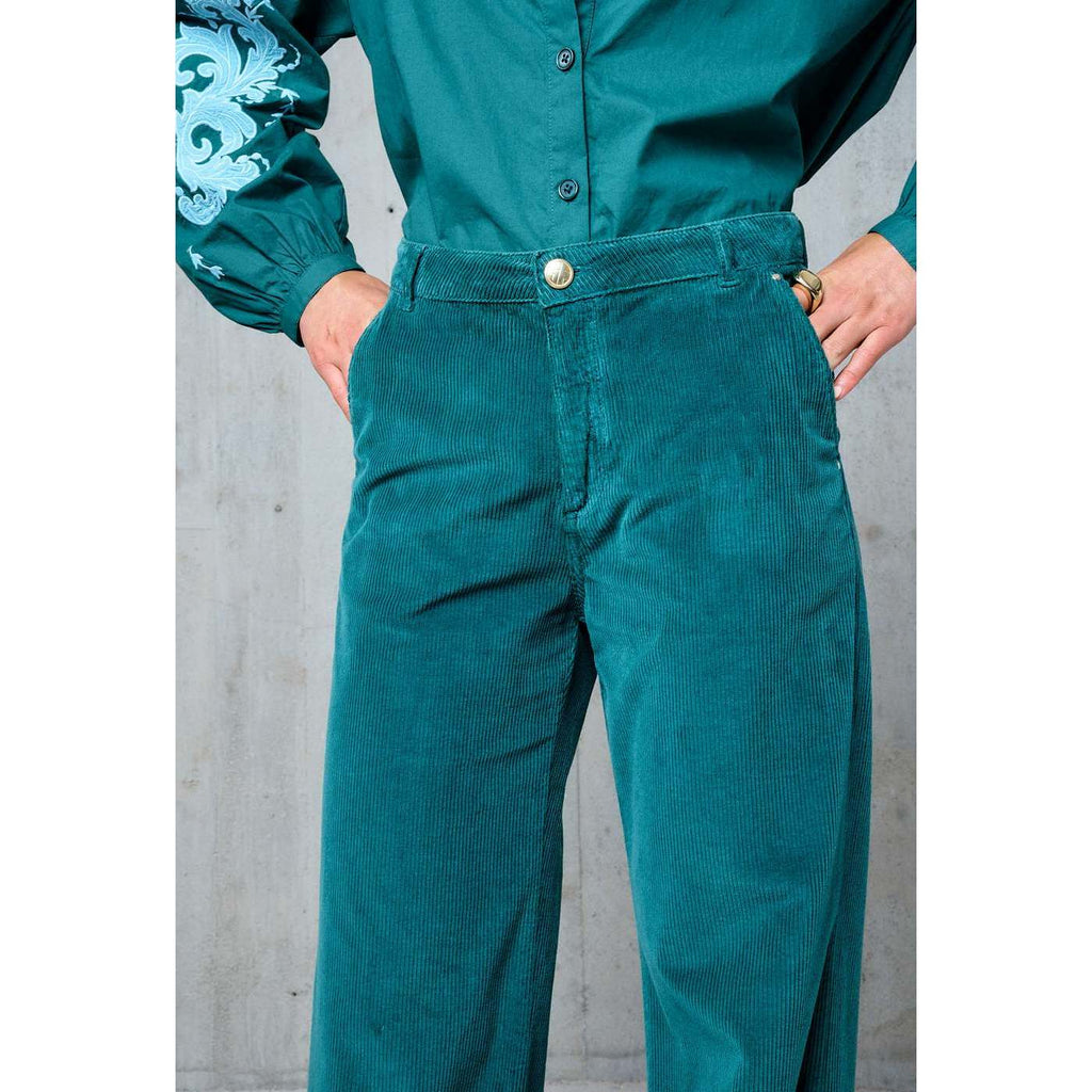 Pantalon Velours Cot Vanes - Foret