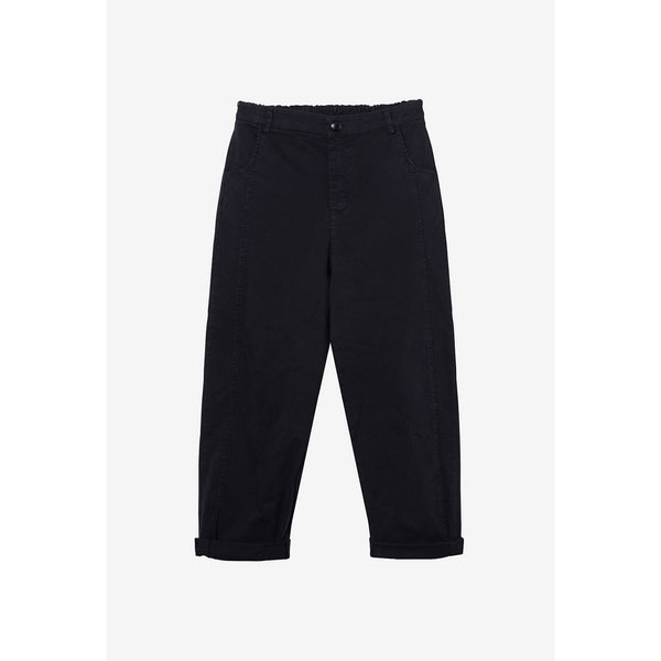 Tatiana Canvas Trousers - Navy