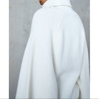 Pull Col Roule Vaiana - Ecru