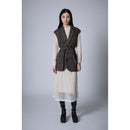 Veste Sans Manches Raymonde - Chocolat
