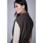 Veste Sans Manches Raymonde - Chocolat