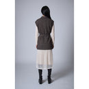 Veste Sans Manches Raymonde - Chocolat