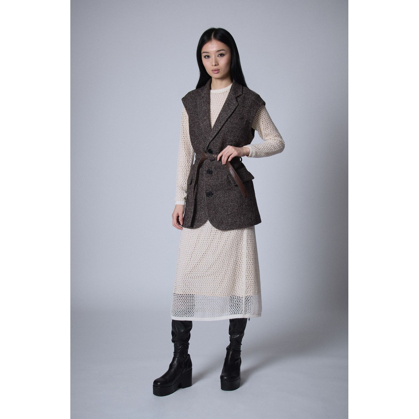 Robe Resille - Ecru