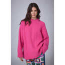 Pull Oversize Torsade - Rose