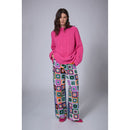 Pull Oversize Torsade - Rose