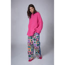 Pull Oversize Torsade - Rose