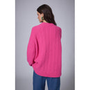 Pull Oversize Torsade - Rose