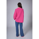 Pull Oversize Torsade - Rose