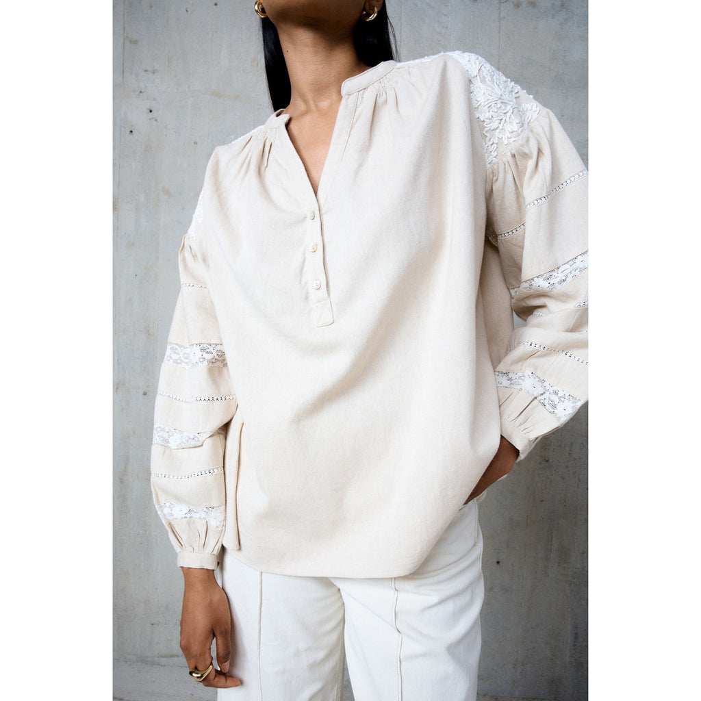 Tunique Loose Deotille - Beige