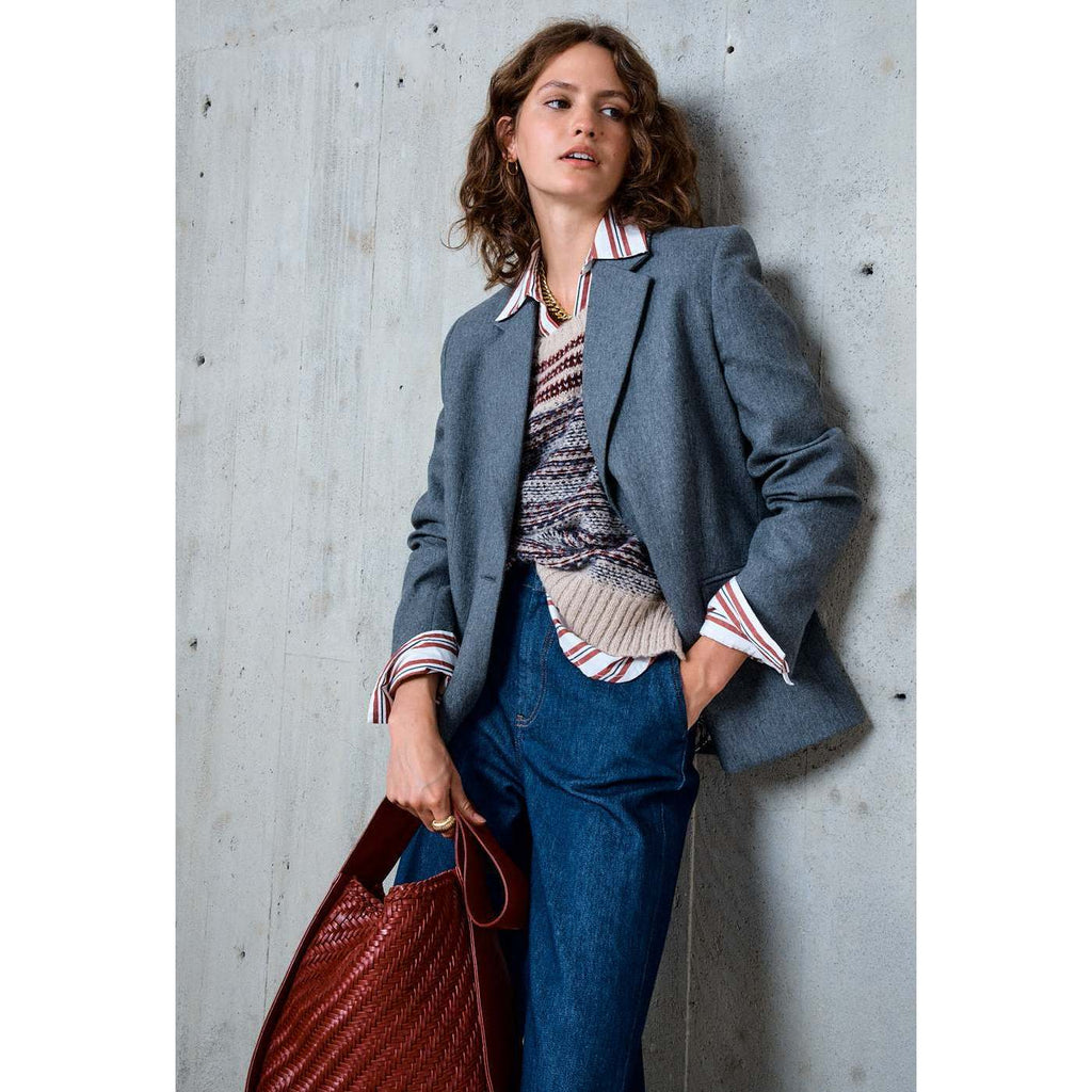 Veste Droite Filippa - Gris
