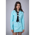 Veste Vinyle - Turquoise