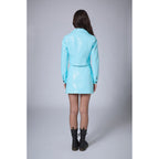 Veste Vinyle - Turquoise