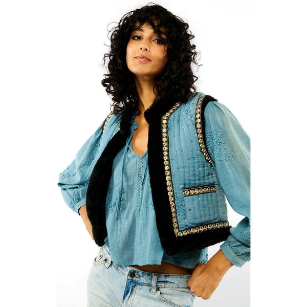 Isco Bolero Jackets - Blue