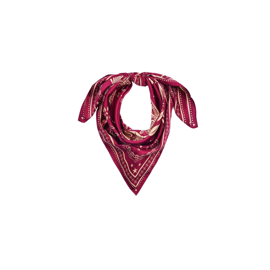 Väskor och accessoarer Mellanstor sjal Bandana - Bordeaux