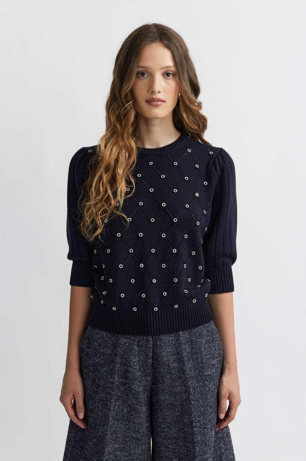 Top Burlington Bijoux - Noir