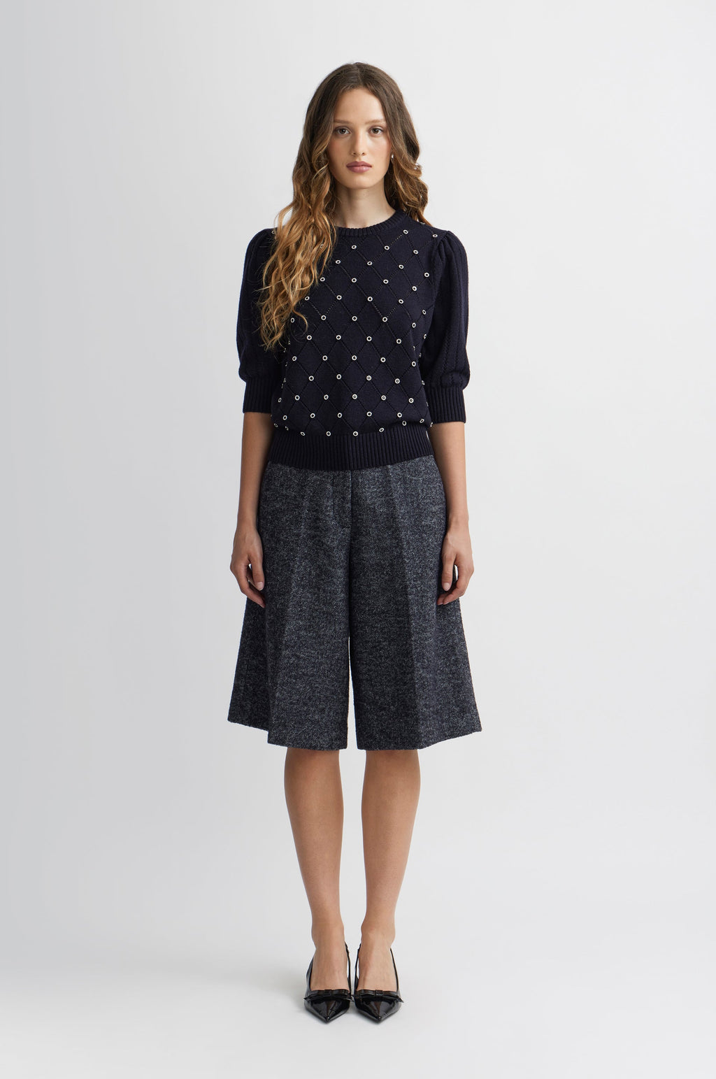 Top Burlington Bijoux - Noir