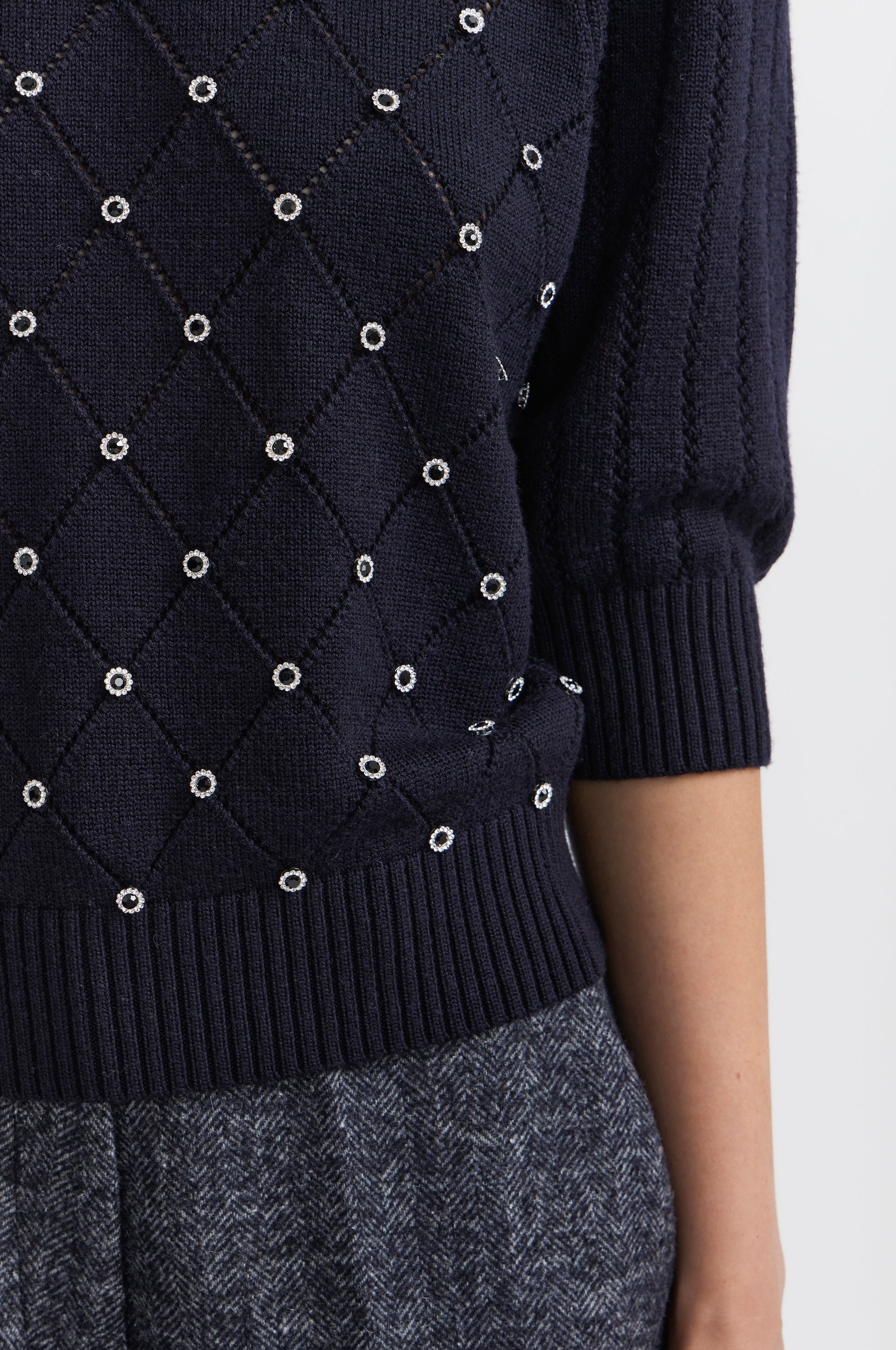 Top Burlington Bijoux - Noir