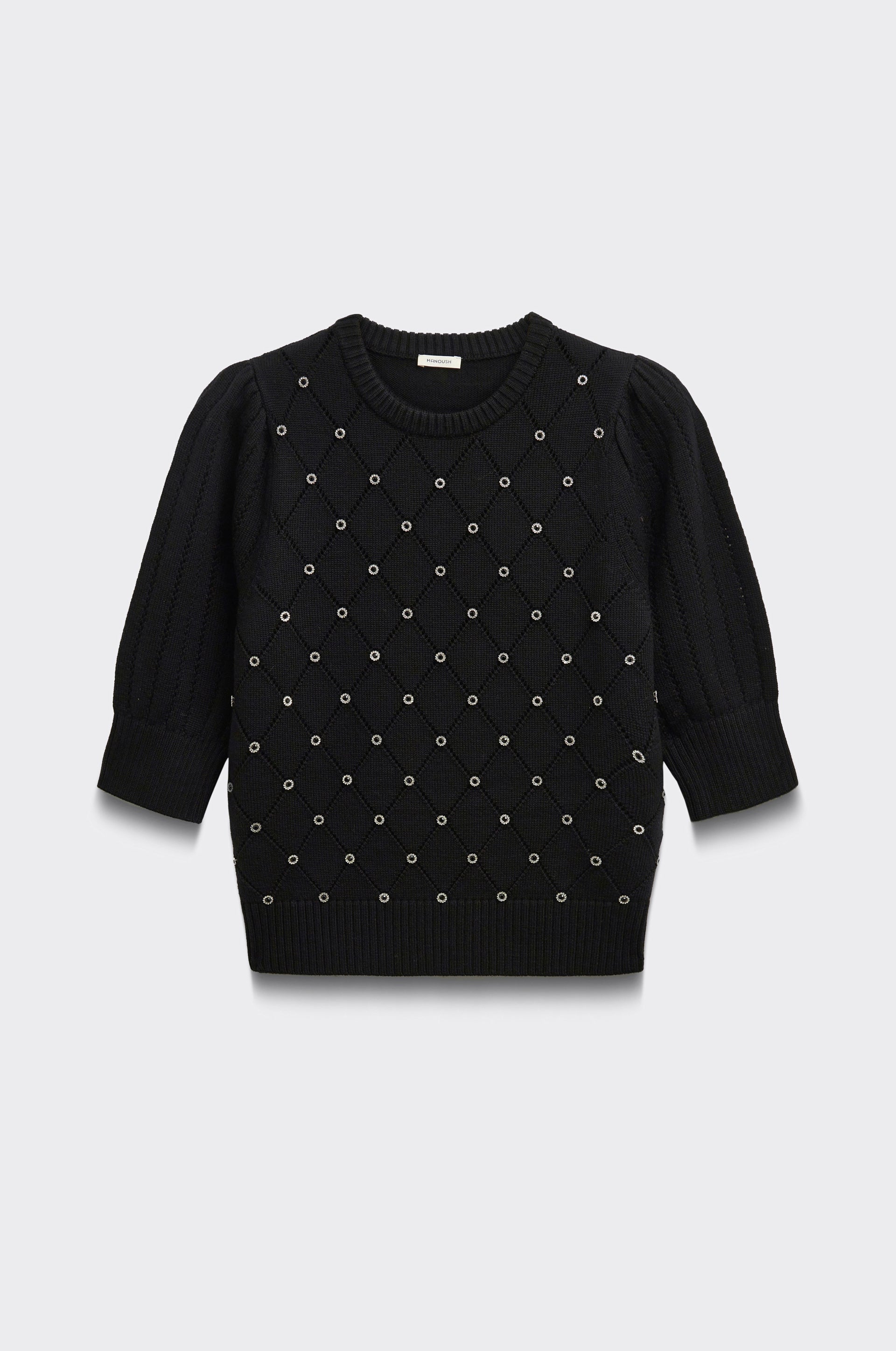 Top Burlington Bijoux - Noir