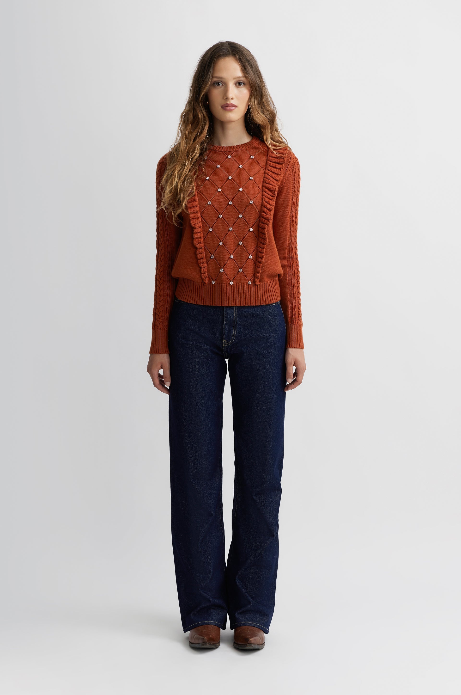 Burlington Jewel Jumper - Camel
