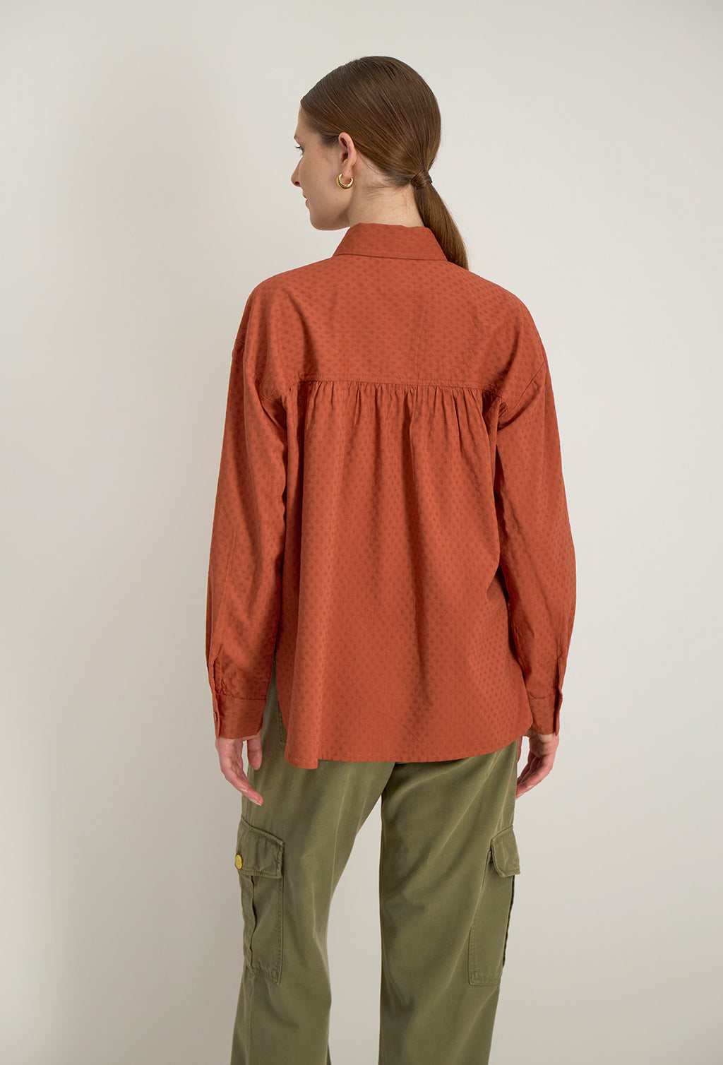 Camicia Oversize Hesme - Caramello