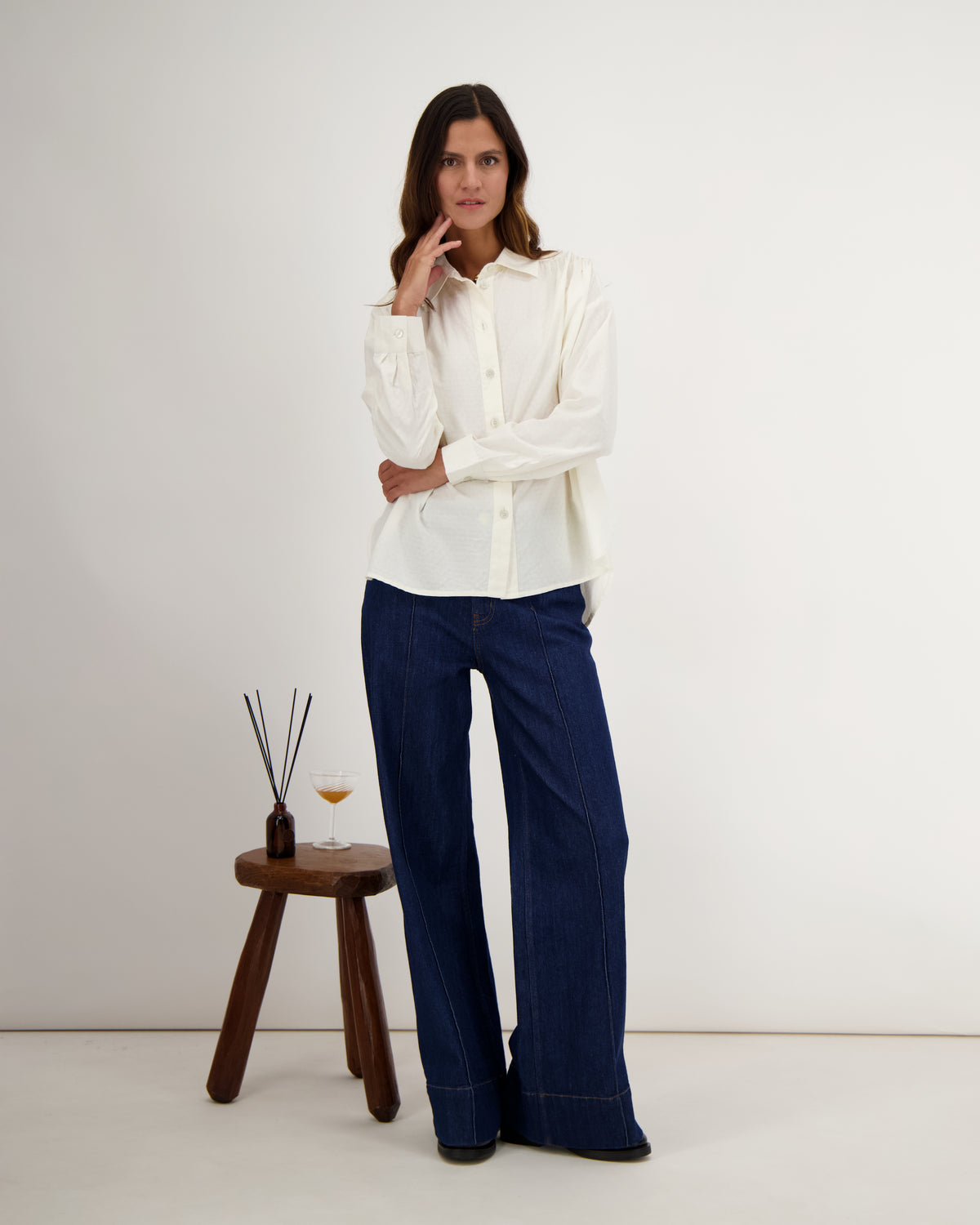 Chemise Oversize Hesme - Ecru