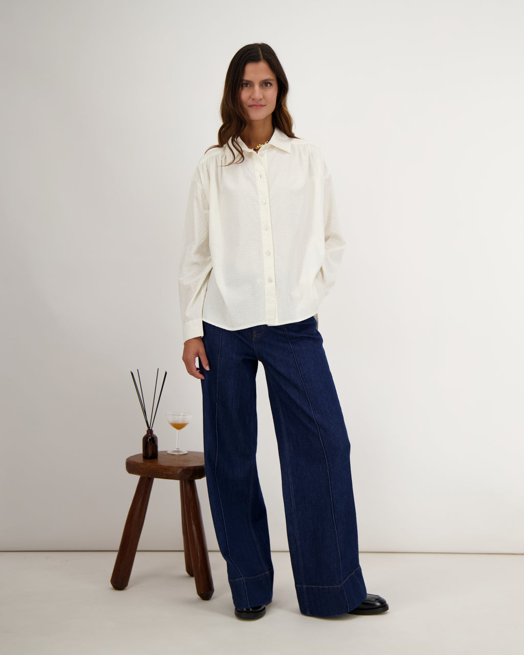 Chemise Oversize Hesme - Ecru