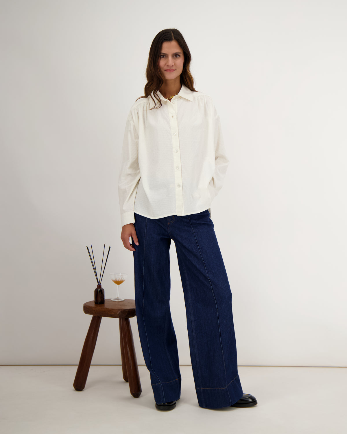 Chemise Oversize Hesme - Ecru