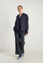 Camisa Oversize Hesme - Nocturno