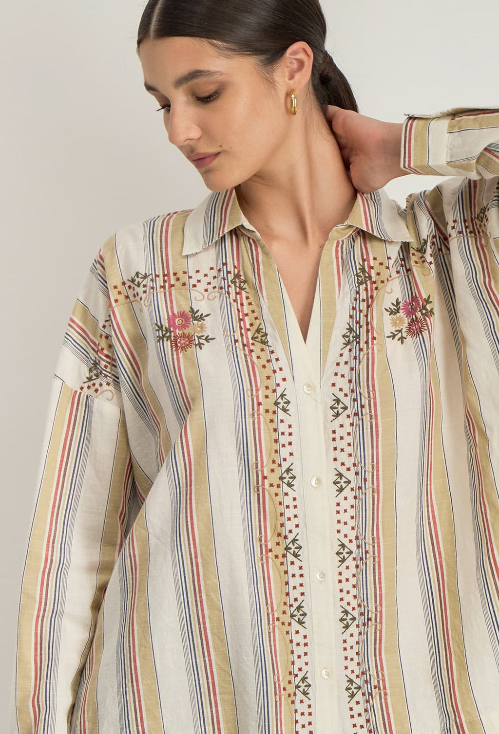 Camicia Oversize Solara - Sabbia