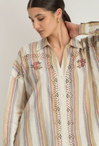 Camicia Oversize Solara - Sabbia