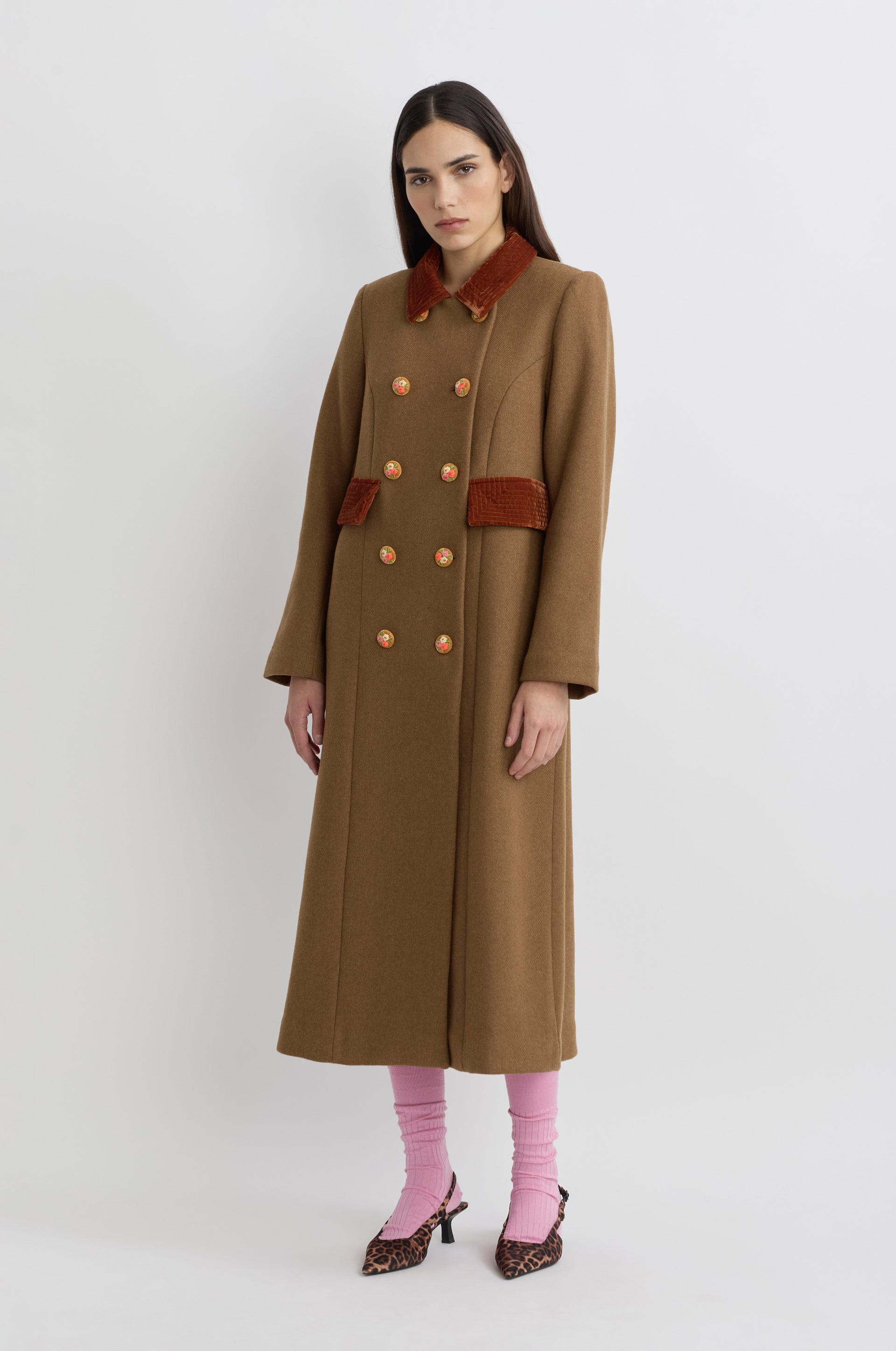 Claudi Coat - Camel