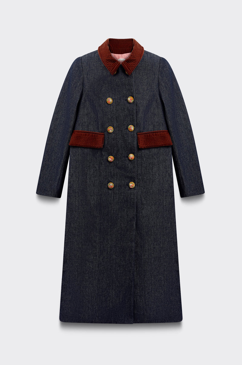 Manteau Claudi Jean - Brut