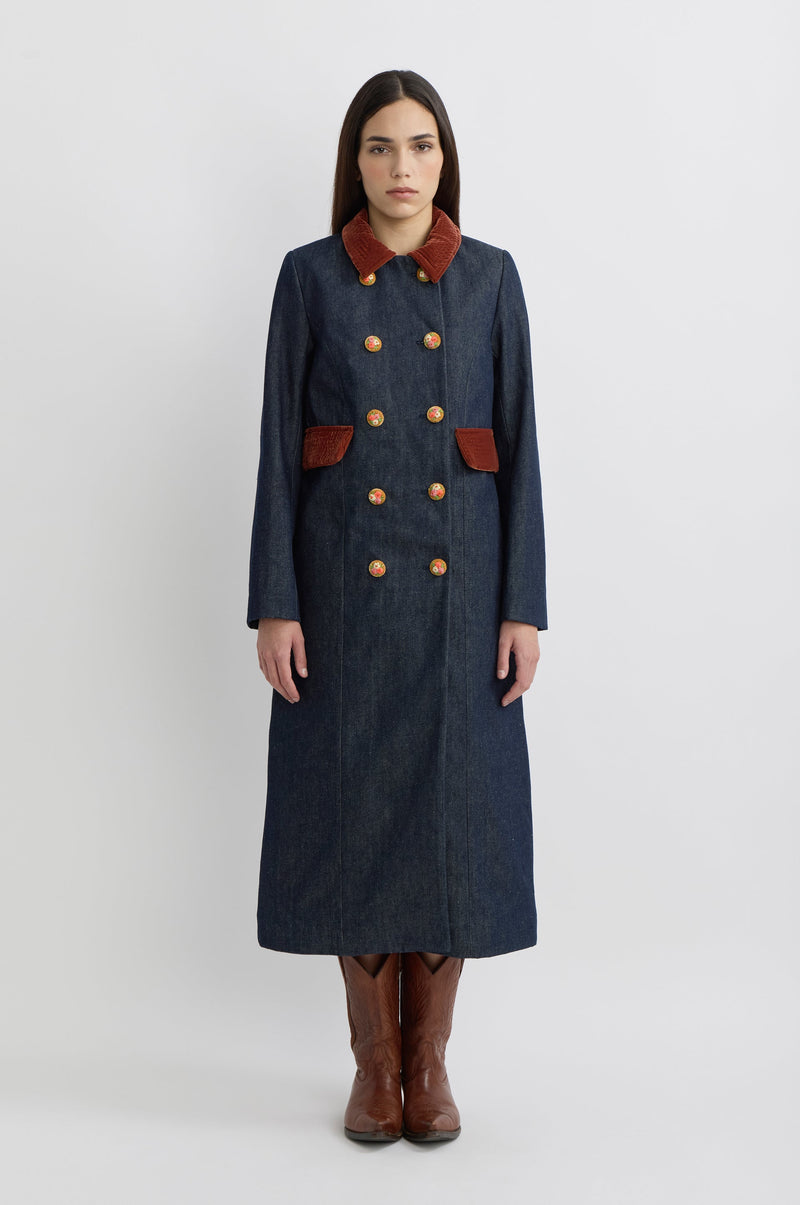 Manteau Claudi Jean - Brut