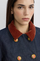 Manteau Claudi Jean - Brut