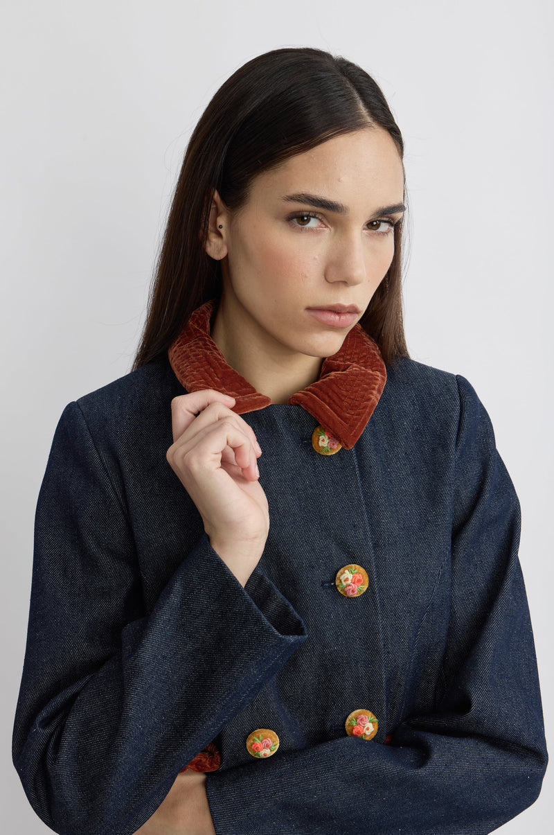 Manteau Claudi Jean - Brut