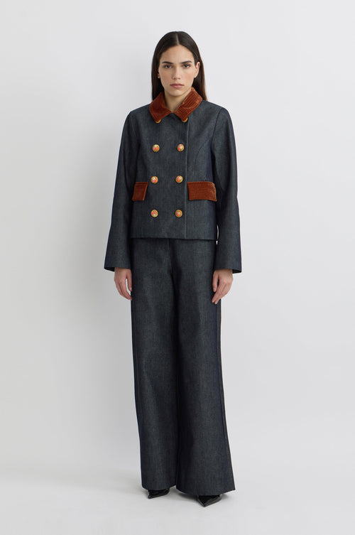 Veste Claudi Jean - Brut