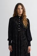 Robe Courte Corbeille - Noir