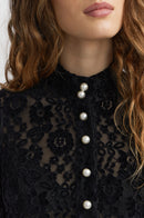 Robe Courte Corbeille - Noir