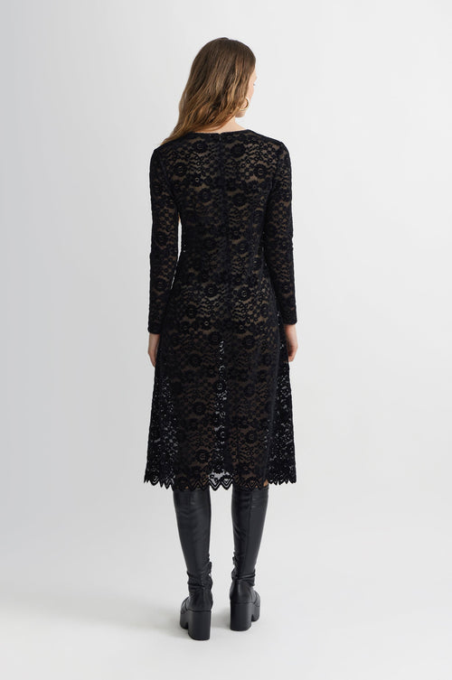 Robe Corbeille - Noir