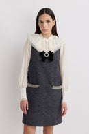 Robe Courte Coco - Gris